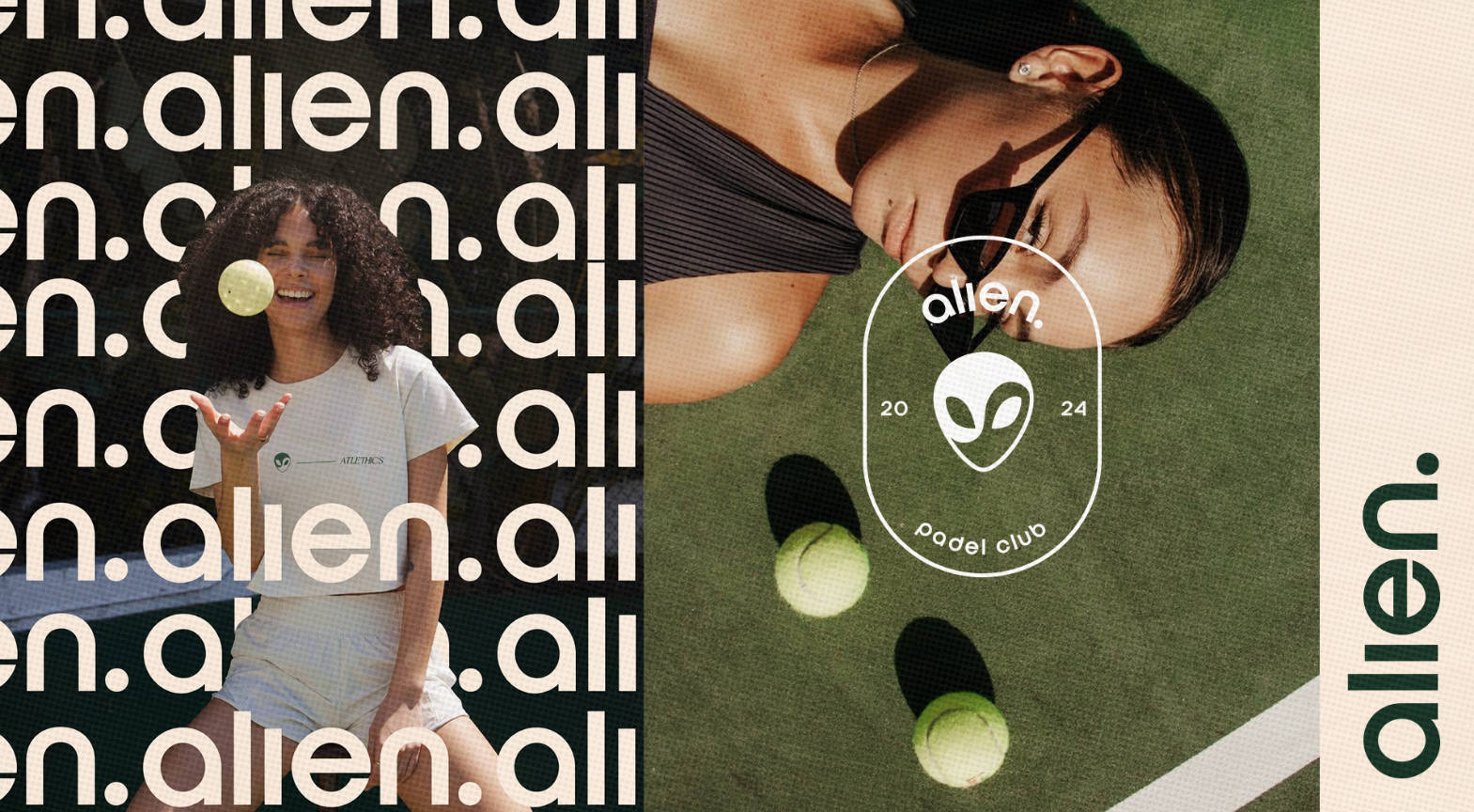 Alien Padel Branding realizado Por BWE AGENCY México